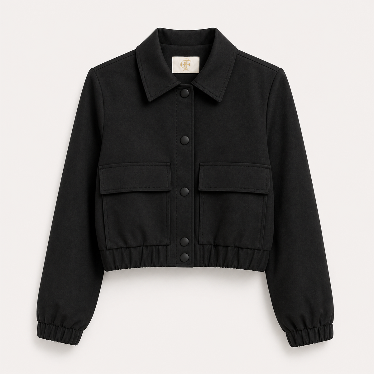 Blouson Noir Élégance